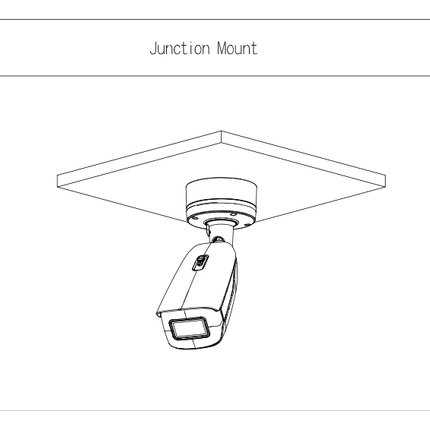 Dahua PFA5300R montagedoos Muur/montagedoos IP66