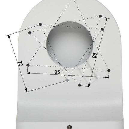 Dahua PFB203W Muursteun