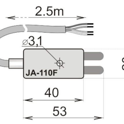 Jablotron JA-110F Bus water overloop detector