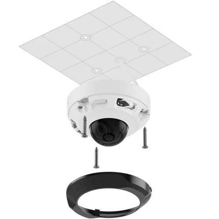Ajax Systems DomeCam Mini Zwart 5MP IP-beveiligingscamera
