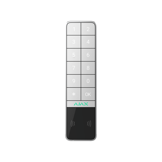Ajax Systems KeyPad Outdoor Jeweller draadloos met DESFire en BLE kaartlezer