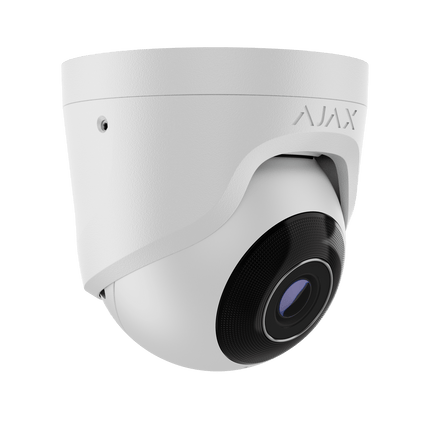 Ajax Systems TurretCam Wit 8Mp 4K IP-beveiligingscamera