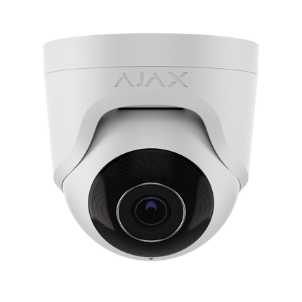 Ajax Systems TurretCam Wit 8Mp 4K IP-beveiligingscamera