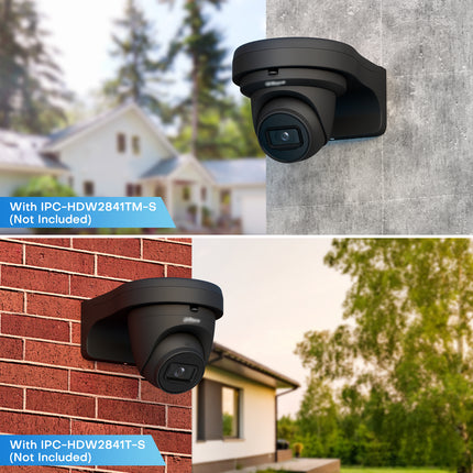alarmsysteemexpert Camerasteun Zwart voor Hikvision en Dahua camera's