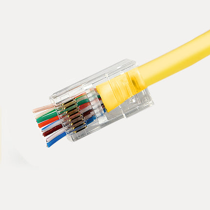 alarmsysteemexpert T-WC-05 Universele modulaire krimptang, RJ45 / RJ12 / RJ11 voor doorsteekconnectoren