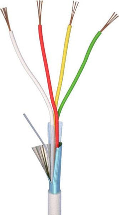 AlarmsysteemExpert.nl Alarmkabel 4-aderig 4 x 0,22mm rol 100 mtr