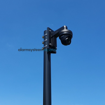 AlarmsysteemExpert.nl Ronde cameramast met kantelanker 2,50 meter
