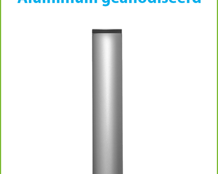 AlarmsysteemExpert.nl Ronde cameramast met kantelanker 5 meter Ø 90mm
