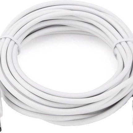 AlarmsysteemExpert.nl Verlengkabel voeding 12volt 8mtr Wit
