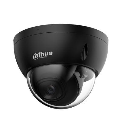 Dahua Black kit 2x Dome 8MP + Recorder & Bekabeling