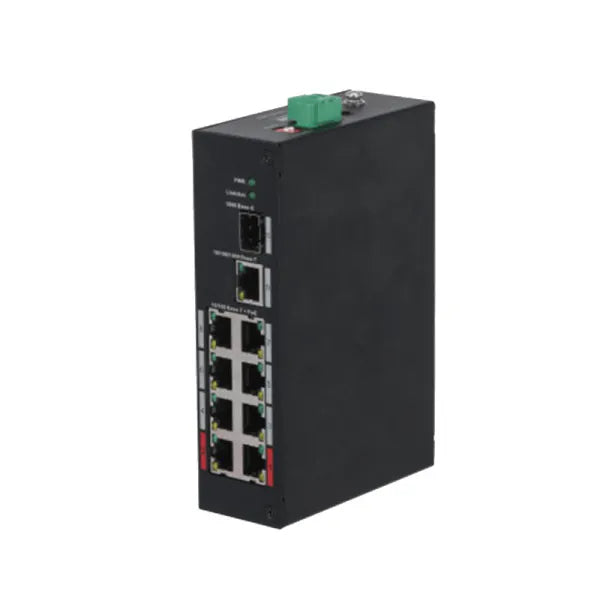 Dahua DH-PFS3110-8ET-96, 8 poorts PoE Switch, 1000mbs