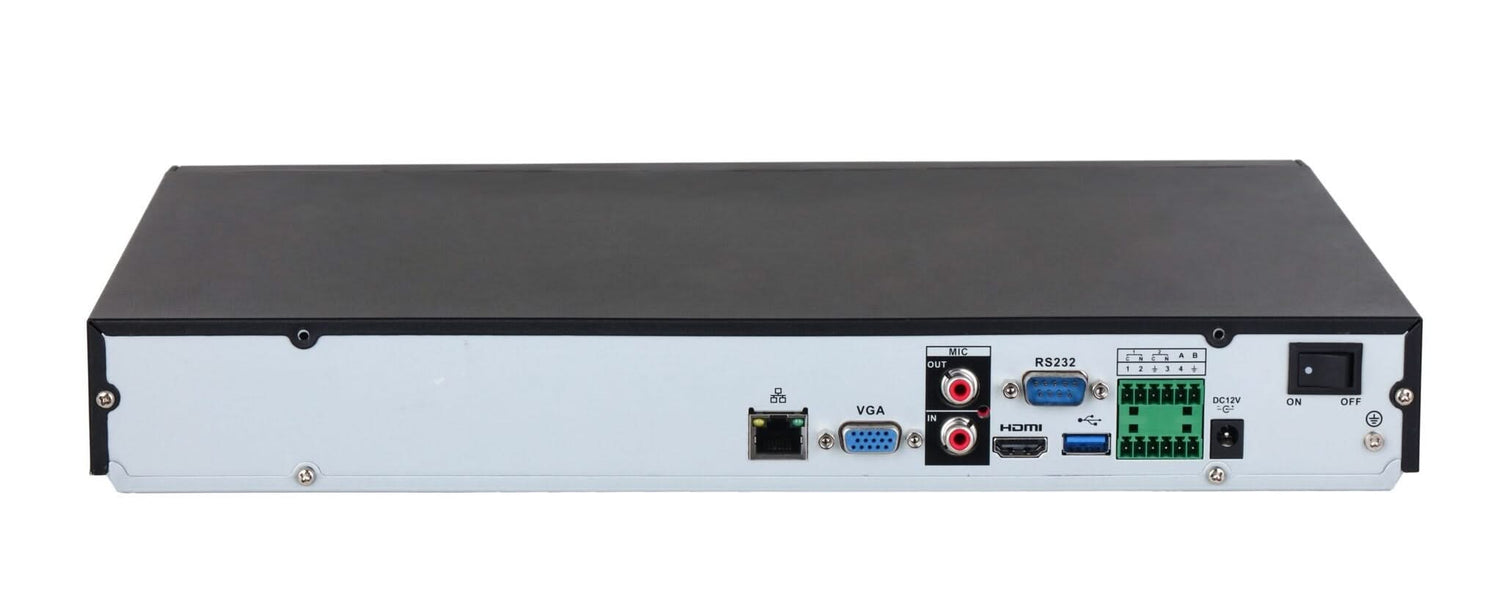 Dahua DHI-NVR5232-EI 1x LAN Geen PoE Geschikt voor 32 IP camera's