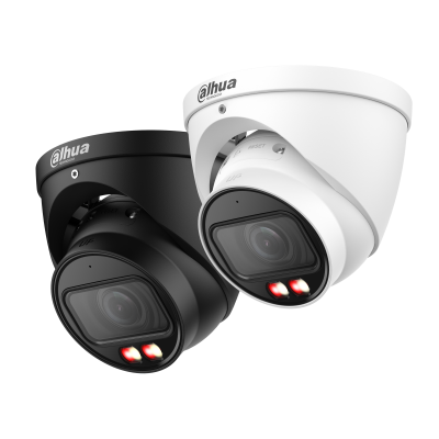 Dahua IPC-HDW2849T-ZS-IL Zwart, 8MP Smart Dual Light, Vari-focal Eyeball Camera, Full Color, Wizsense
