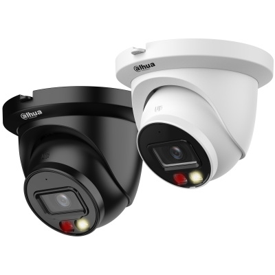 Dahua IPC-HDW2849TM-S-IL Zwart, 8MP Smart Dual Light Fixed-focal WizSense Eyeball