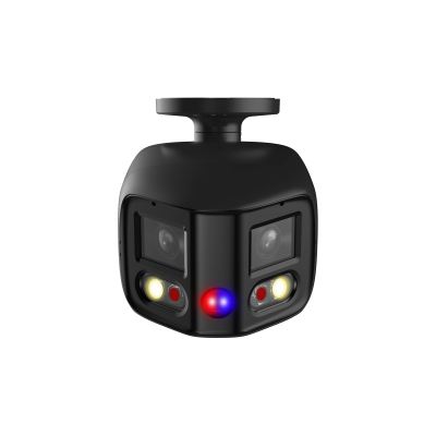 Dahua IPC-PFW3849SP, WizSense 8Mp Tioc Dual-Lens Bullet netwerkcamera 180° Zwart