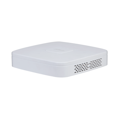Dahua NVR4104-EI, 1x LAN, Geen PoE Geschikt voor 4 IP camera's
