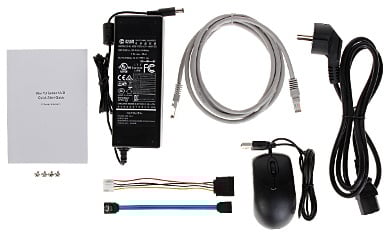 Dahua Set 1x Turret 4MP Full-Color + Recorder & Bekabeling