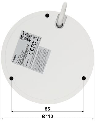 Dahua Set 2x Dome 4MP + Recorder & Bekabeling