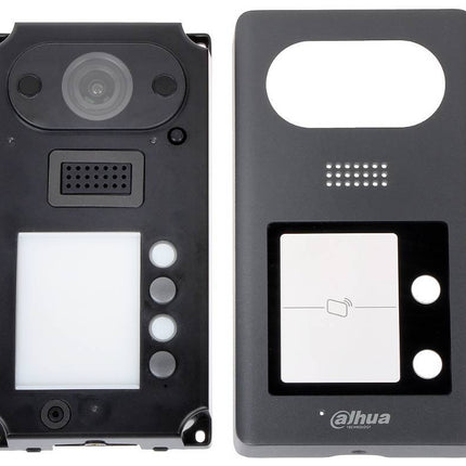 Dahua VTO3211D-P2 Video Intercom buitenpost met 2 drukknoppen, Mifare taglezer, PoE