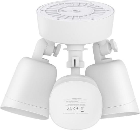 Eufy Floodlight Camera 2K, IP-beveiligingscamera, Buiten, Bedraad, Amazon Alexa & Google Assistant, 2500 lm, 5000 K