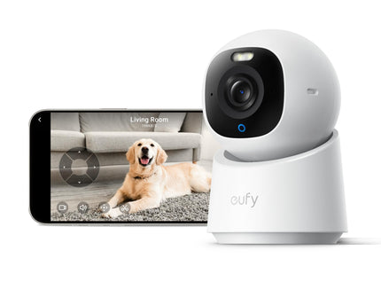 Eufy Indoor Cam E30, Pan & Tilt draaibaar 8Mp 4K