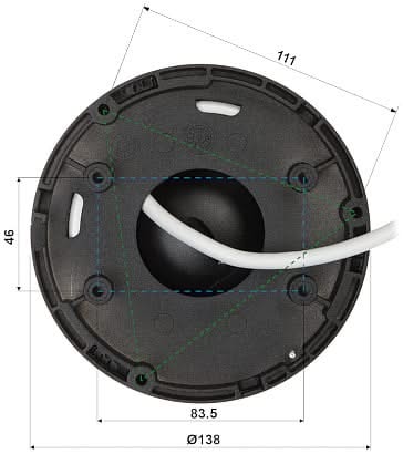 Hikvision DS-2CD2386G2H-IU 8MP Acusense Darkfighter SD-slot PoE IR-Led Microfoon Black