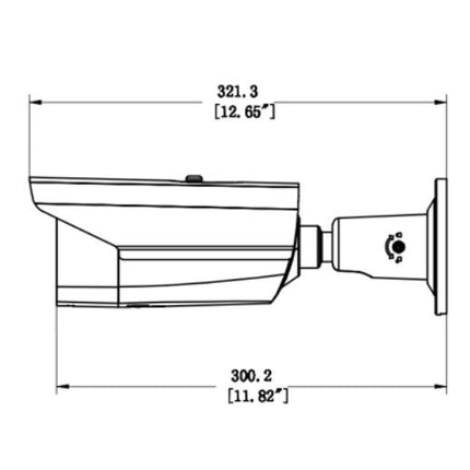 Hikvision DS-2TD2617-3/QA 160x120/4MP HeatPro Bullet met Thermische openingshoek van 50°