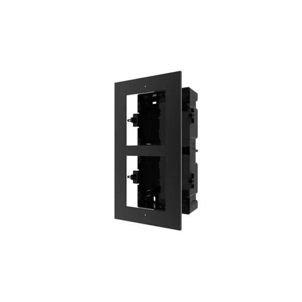 Hikvision DS-KD-ACF2, Zwart Inbouwframe 2 modules