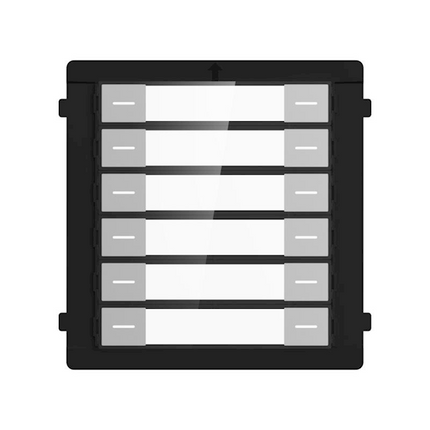 Hikvision DS-KD-K12 Beldrukker met 12 knoppen