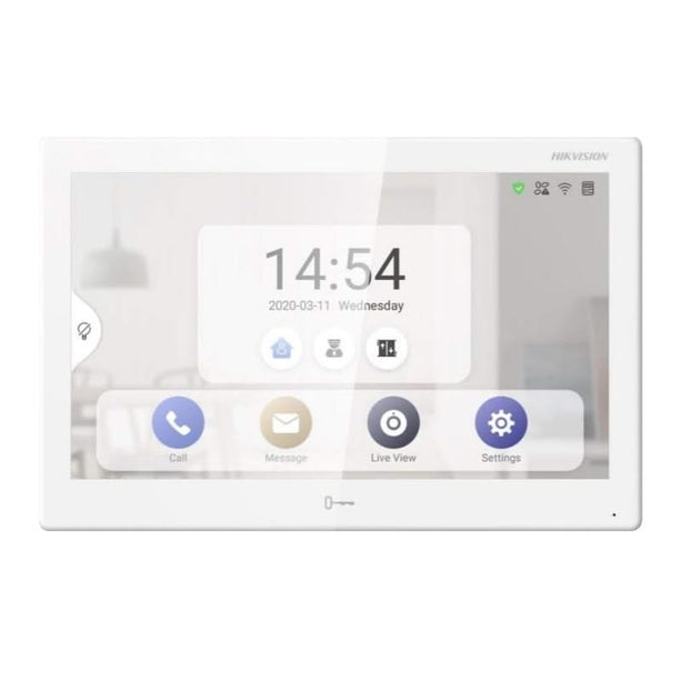 Hikvision DS-KH9310-WTE1 (B) Android Indoor Station PoE 7" Inch