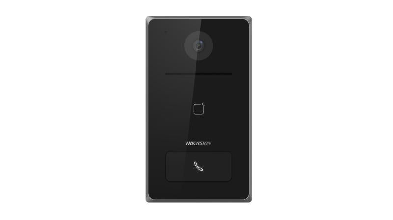 Hikvision DS-KV6133-WME1 videodeurbel Stand-alone en/of modulair, PoE/12 Volt + WiFi