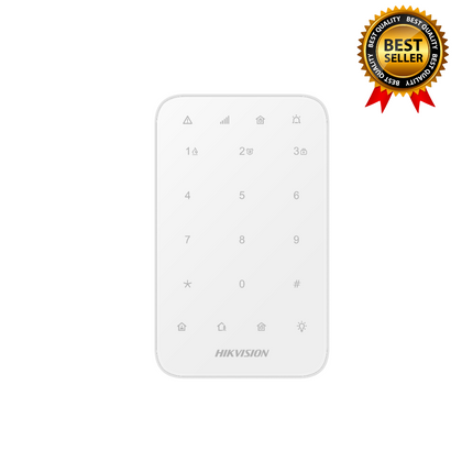 Hikvision DS-PK1-E-WE Draadloos codebedienpaneel