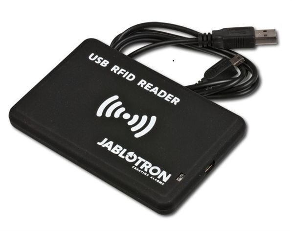 Jablotron JA-190T RFID kaart- en tag lezer voor de PC (verbonden via USB)