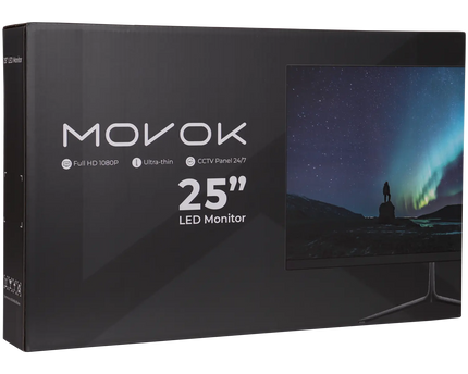 Movok Full HD LED monitor 25 inch met 2 speakers