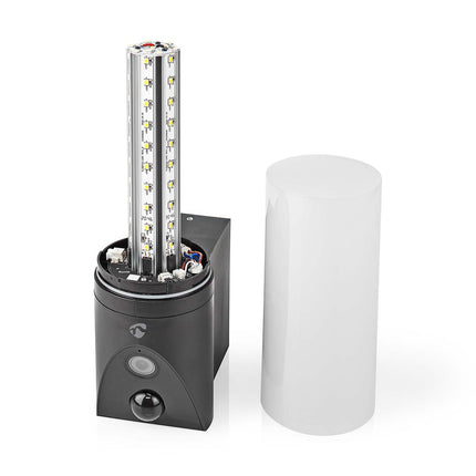 Nedis 2Mp SmartLife WiFi Camera (draaibaar) voor buiten met geïntegreerde Led Lamp