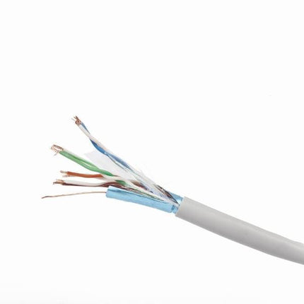 Nedis Netwerkkabel CAT6 F/UTP,  50 mtr op rol, 100% koper, Solid aders