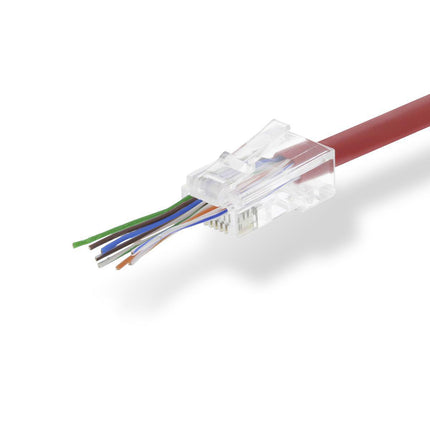 Nedis RJ45 Connector CAT5 UTP Pass Through Solid 10 stuks (stugge aders)