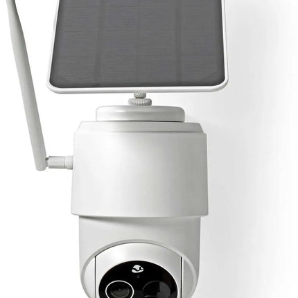 Nedis SmartLife 4G PTZ Camera voor buiten met zonnepaneel en batterij