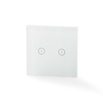 Nedis Wi-Fi smart lichtschakelaar | Dubbel
