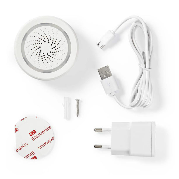 Nedis Wi-Fi smart sirene | Alarm of Gong | 85 dB