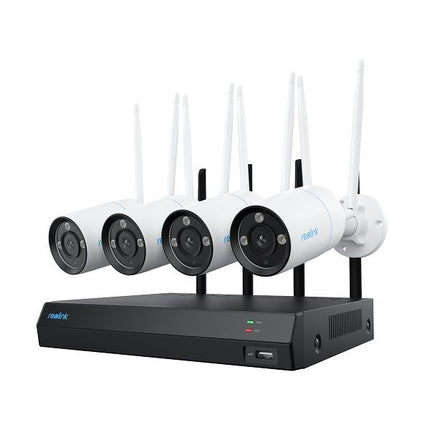 Reolink NVS12-8MB4W, 4K/8MP UHD WiFi Bullet beveiligingsset