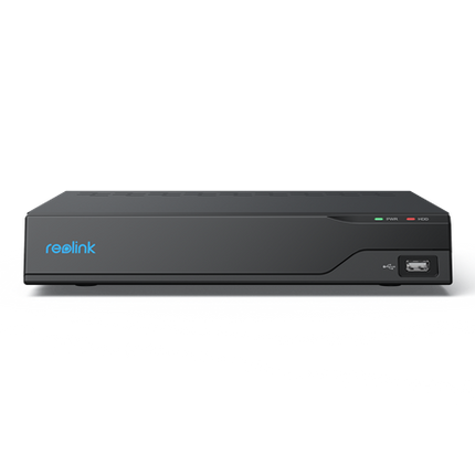 Reolink NVS8-8MD4, slimme 8MP PoE cameraset 4x Turret, NVR met 2TB HDD