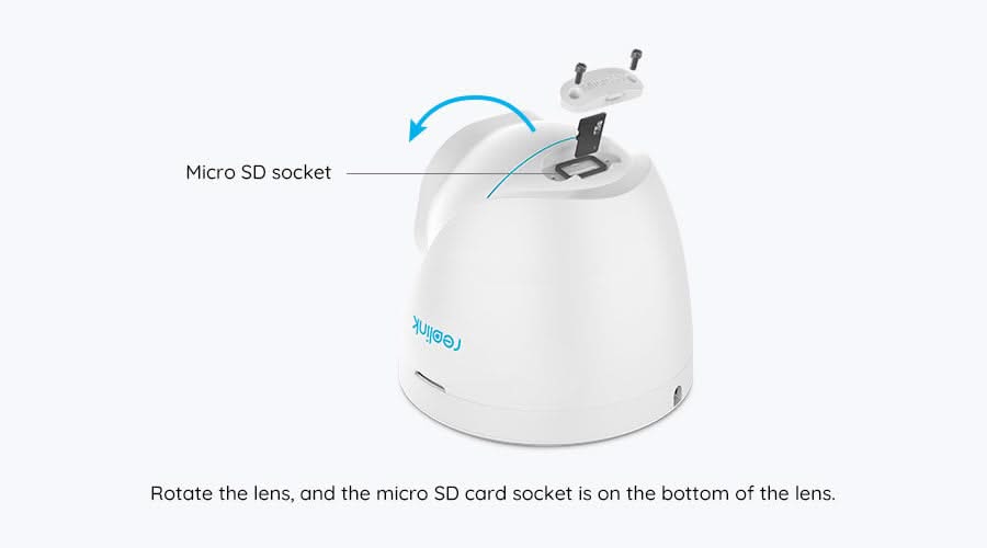 Reolink P334 Turret camera, 4K 8 Megapixel POE Slimme detectie