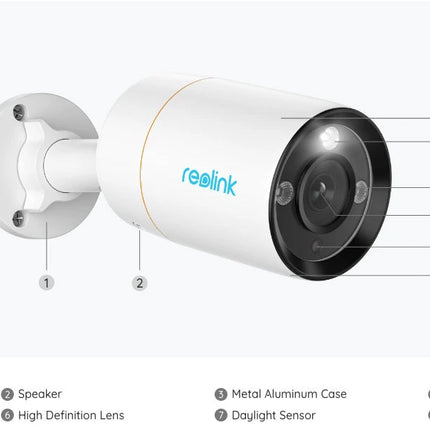 Reolink RLK8-1200B4-A-4MM, 12MP Beveiligingsset met slimme detectie en PoE