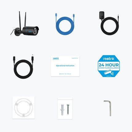 Reolink W320, 5Mp Dual Band Wifi Slimme detectie