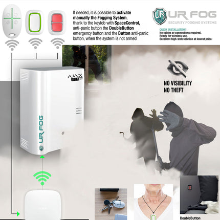 URFOG FPU03ESM500A Mistmachine Ajax Ready tot 500m3